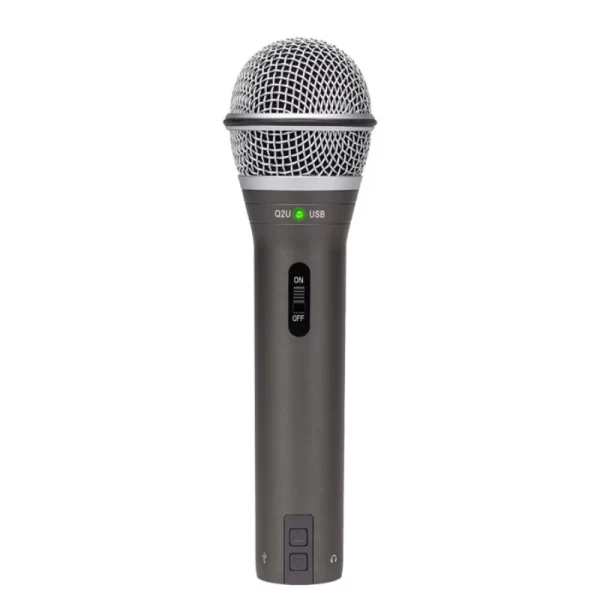 Promotion High Quality 100% Original Samson Q2U Handheld Dynamic USB Microphone with XLR and USB I/O 4